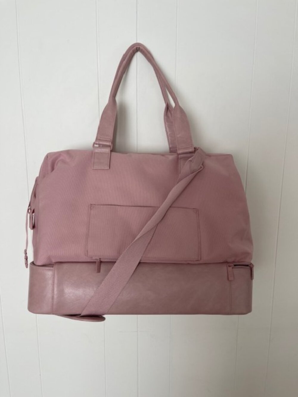 EUC Original OG BÉIS The Weekender Carry-On Travel Bag Dusty Pink 49L Tote